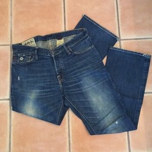 Men’s  Abercrombie & Fitch faded jeans
